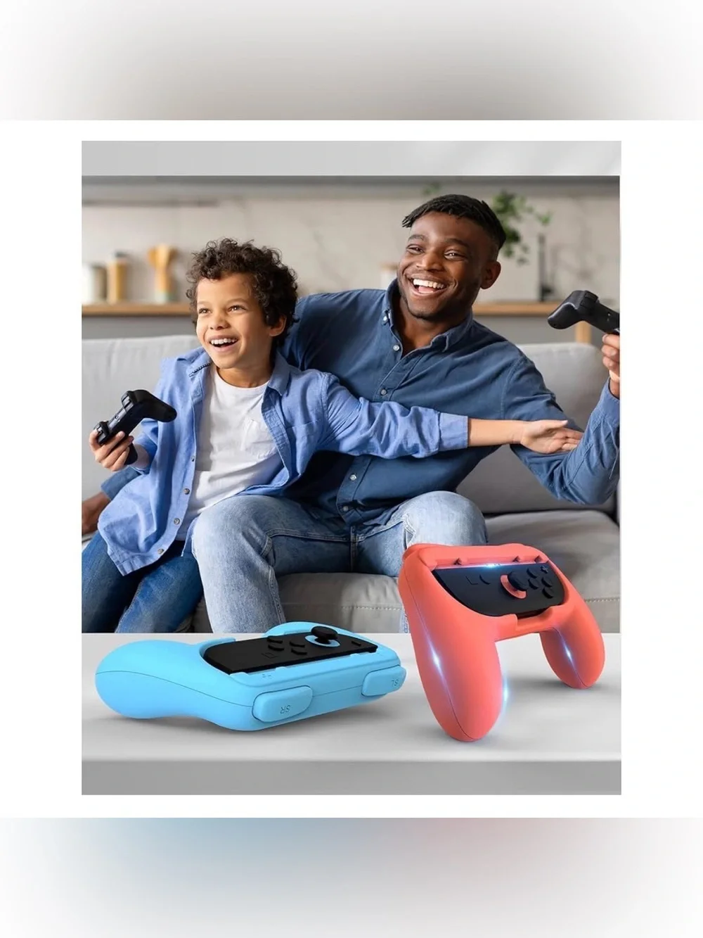 Nintendo Switch Joy-Con Grip Ergonomic Controller Holder Comfort Gaming